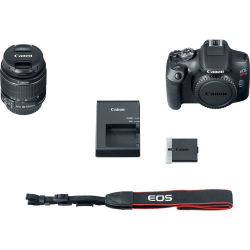 Canon EOS Rebel T7 with EF-S 18-55mm f/3.5-5.6 IS II Lens
