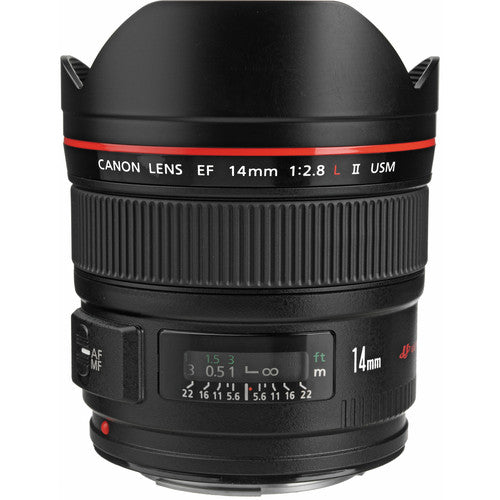 USED - Canon EF 14mm f/2.8L II USM Ultra-Wide Angle Lens - USED
