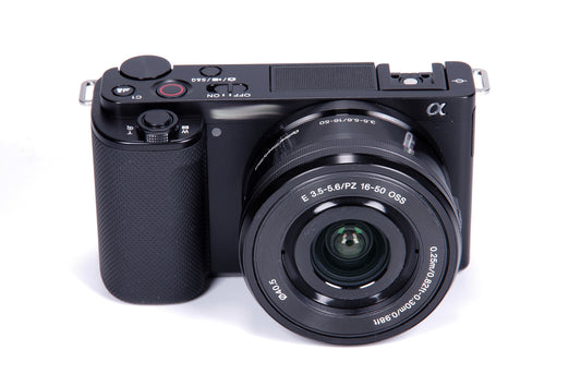 Sony ZV-E10 Mirrorless Camera with 16-50mm II Lens (Black)