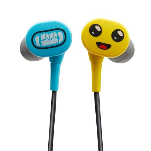 PowerA Wired Earbuds for Nintendo Switch – Fortnite Peely, 3.5 mm, Wired, Officially Licensed, Bonus Virtual Item and Matching Peely Drawstring Bag Included