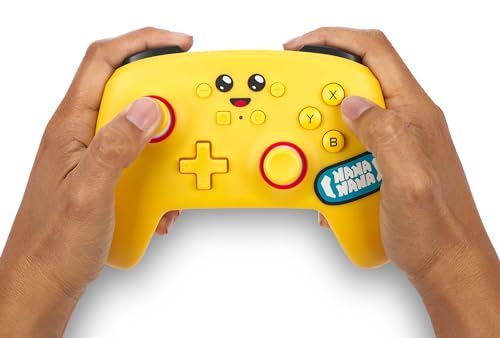 PowerA Enhanced Wireless Controller for Nintendo Switch/Switch 2 / Switch Lite/OLED Model - Peely - Gamepad, game controller, Officially Licensed