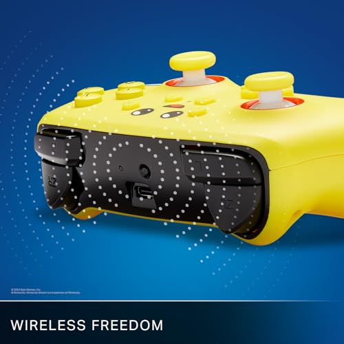 PowerA Enhanced Wireless Controller for Nintendo Switch/Switch 2 / Switch Lite/OLED Model - Peely - Gamepad, game controller, Officially Licensed