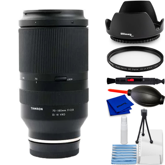 Tamron 70-180mm f/2.8 Di III VC VXD G2 Lens (Sony E) Bundle 1