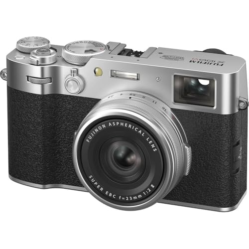 FUJIFILM X100VI Digital Camera (Silver) Bundle 1