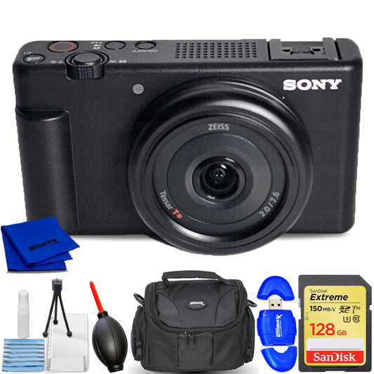 Sony ZV-1F Vlogging Camera (Black) Bundle 1
