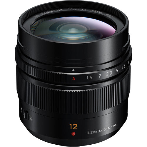 Panasonic DG Summilux 12mm f/1.4 ASPH. Lens