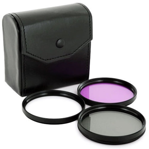Pro series Multi Coated HD 3 Pc. Digital Filter Set 77mm (UV-CPL-FLD)
