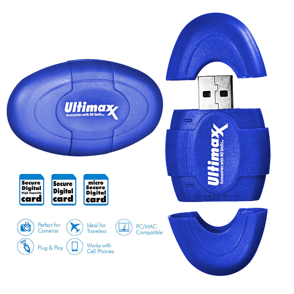 ULTIMAXX High Speed SD/SDHC/Micro SD Reader/CARD READER