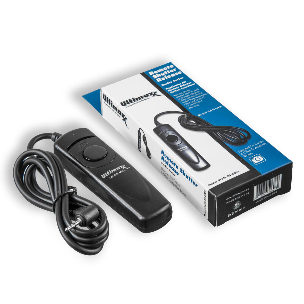 ULTIMAXX Wired Remote for Canon RS60