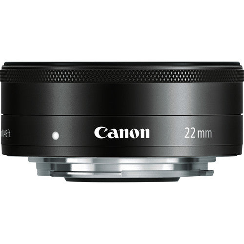 Canon EF-M 22mm f/2 STM Lens (Black)
