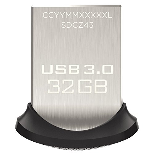 SanDisk 32GB CZ43 Ultra Fit USB 3.0 Up To 130MB/s Read- SDCZ43-032G-G46