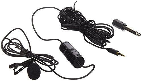 Vidpro XM-L Lavalier Condenser Microphone for DSLRs, Camcorders & Video Cameras 20' Audio Cable