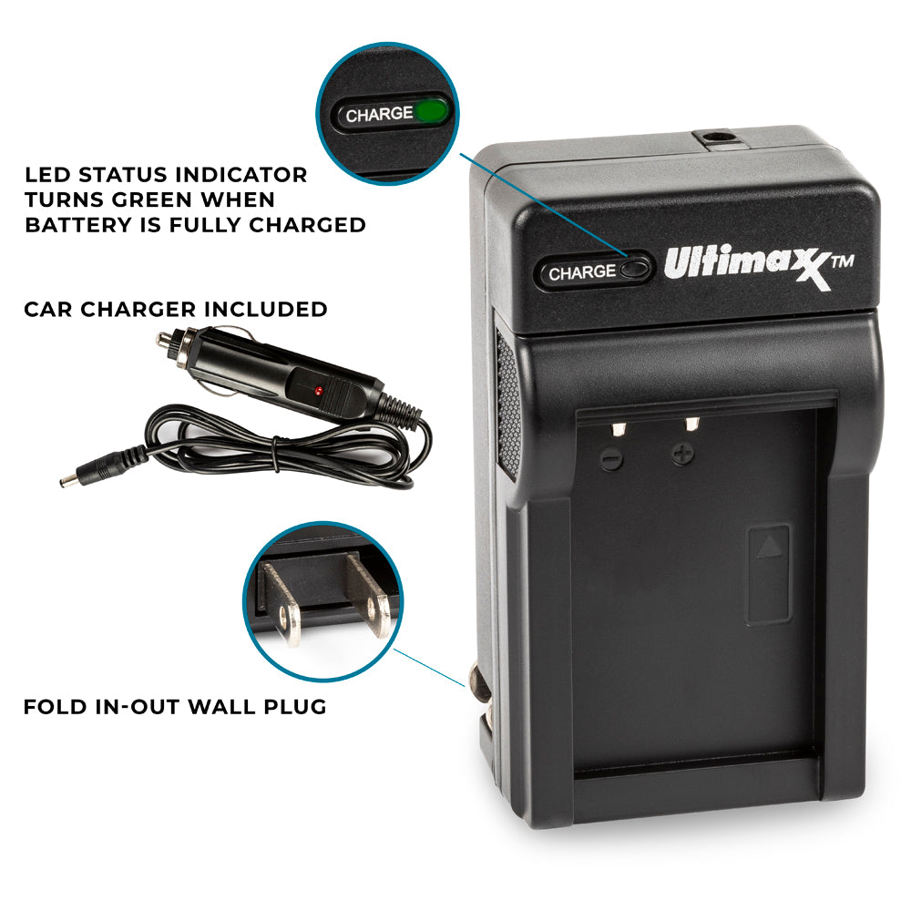 ULTIMAXX Travel Charger for Sony NP - BX-1