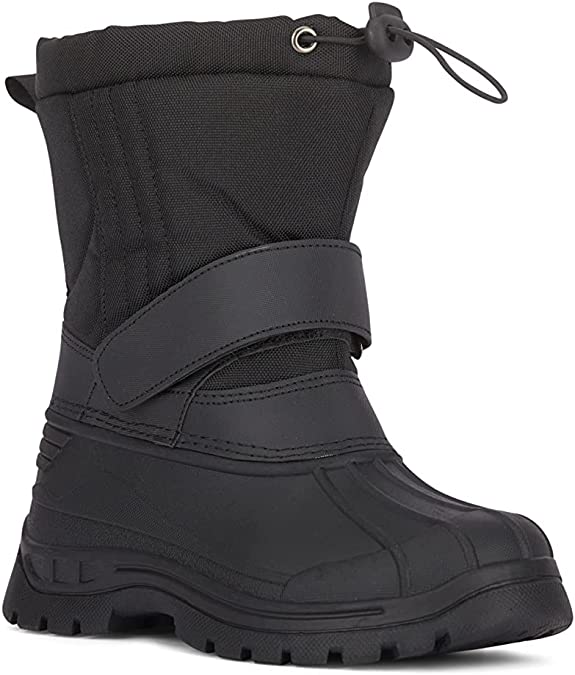 AQUAKIX Black Toggle Snow Boot (T8)