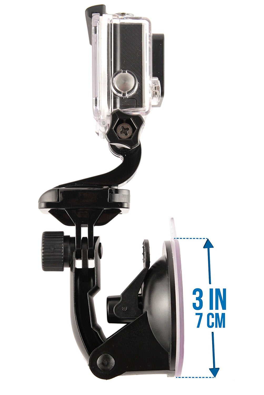 Ultimaxx Mini Suction Cup For Car For Go-Pro / GoPro / Action Camera