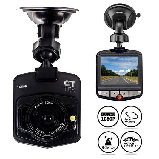 Car Dash Cam HD Portable DVR - 2.4 inch TFT LCD Screen