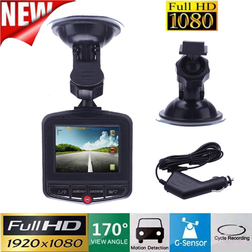 Car Dash Cam HD Portable DVR - 2.4 inch TFT LCD Screen