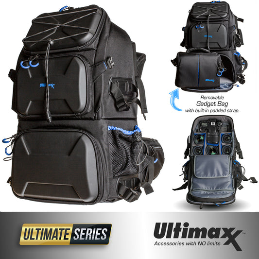 ULTIMAXX Professional Deluxe Camera Backpack