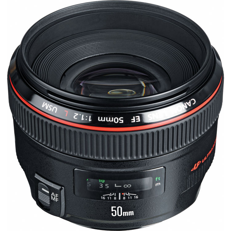 Canon Normal EF 50mm f/1.2L USM Autofocus Lens