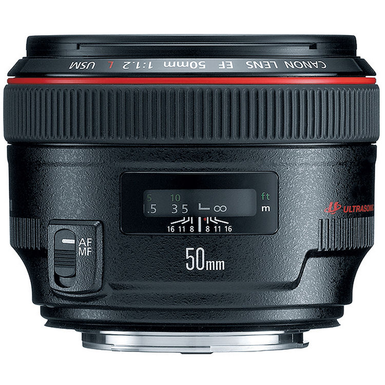 Canon Normal EF 50mm f/1.2L USM Autofocus Lens
