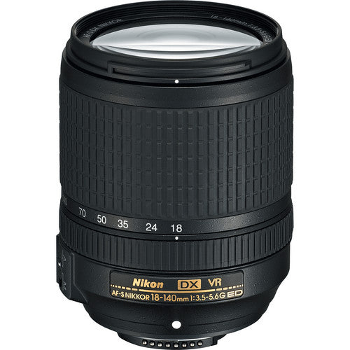 Nikon AF-S DX NIKKOR 18-140mm f/3.5-5.6G ED VR Zoom Lens White Box