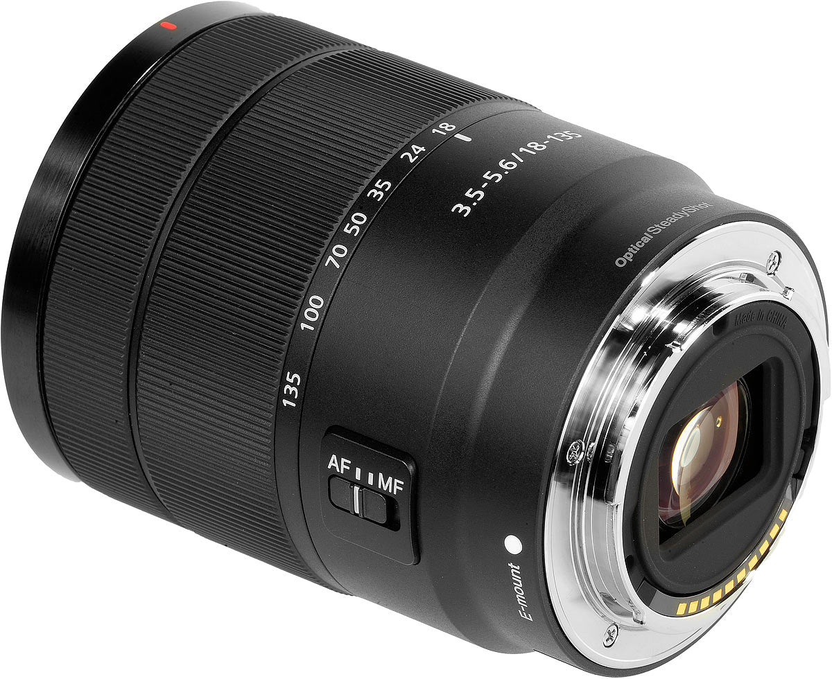 Sony E 18-135mm f/3.5-5.6 OSS Lens - White Box