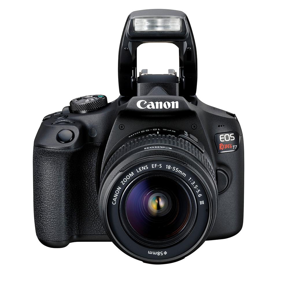 Canon EOS Rebel T7 with EF-S 18-55mm f/3.5-5.6 DC III Lens