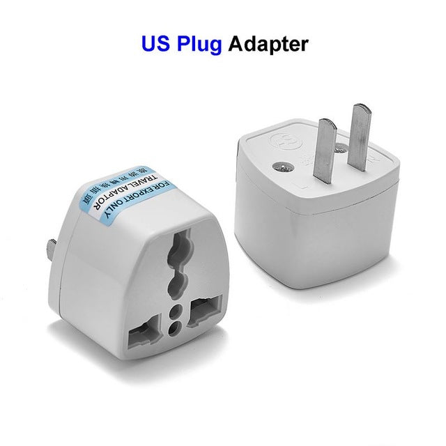 Universal EU UK AU To USA - AC Travel Power Plug Adapter Converter