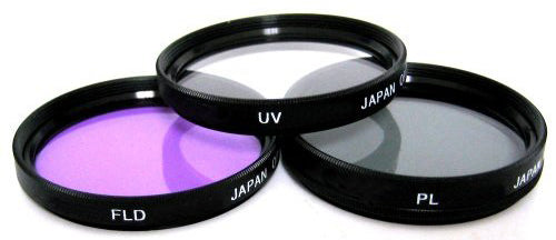 ULTIMAXX 3 Piece Multi Coated HD Filter Kit 37mm (UV, CPL, FLD)