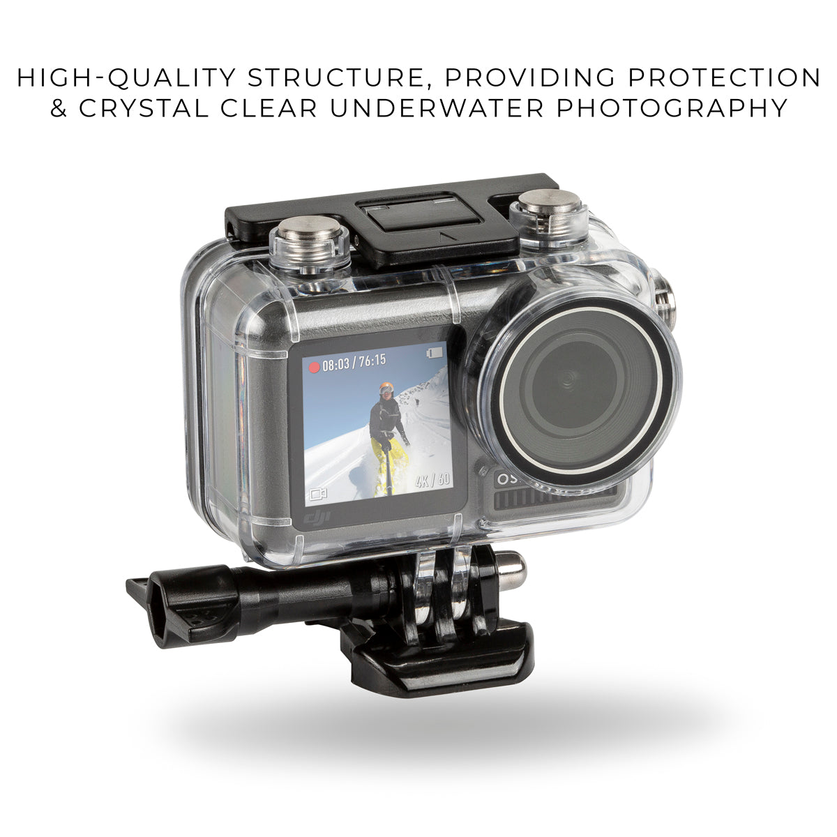 ULTIMAXX DJI Osmo Action Underwater Housing / Waterproof Case