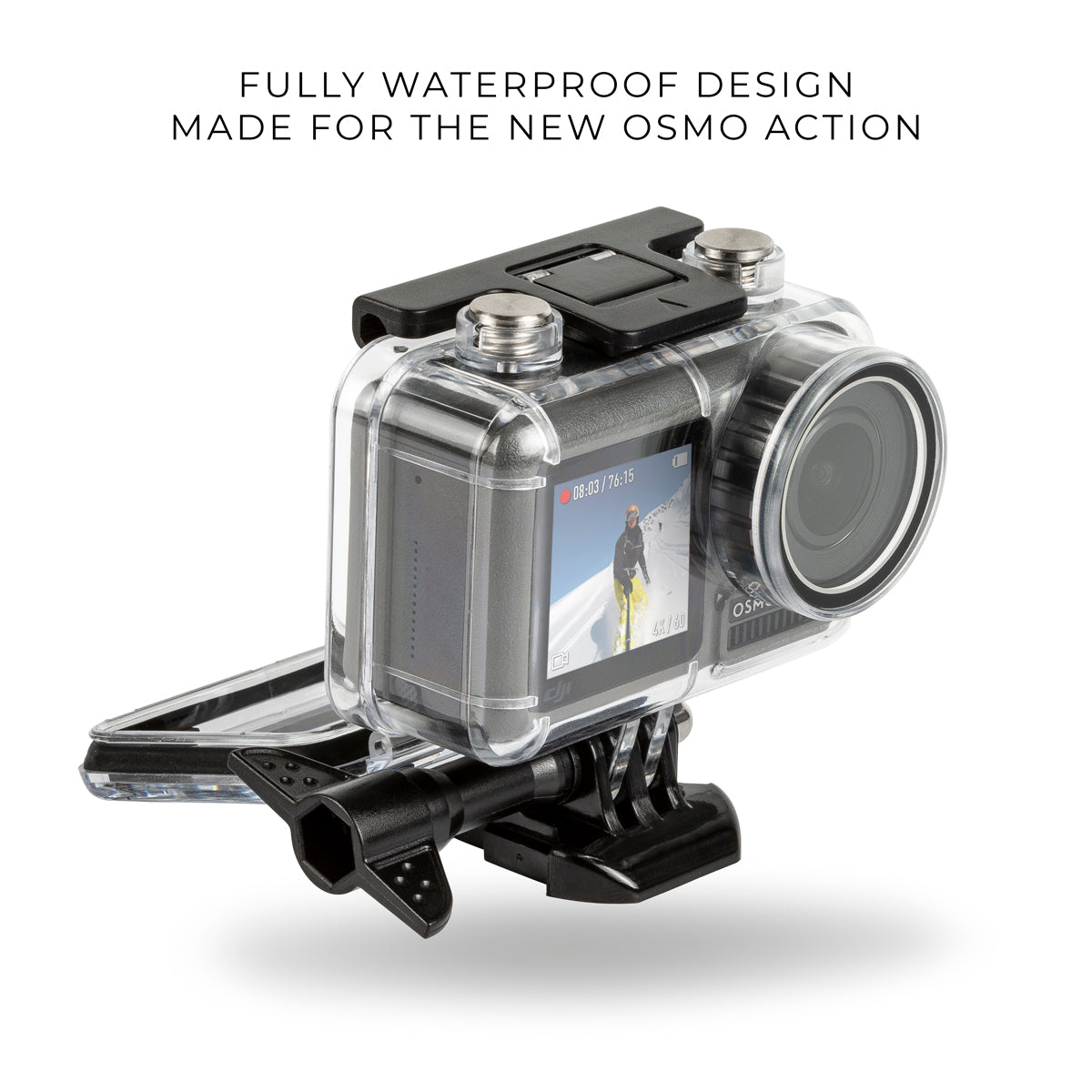 ULTIMAXX DJI Osmo Action Underwater Housing / Waterproof Case