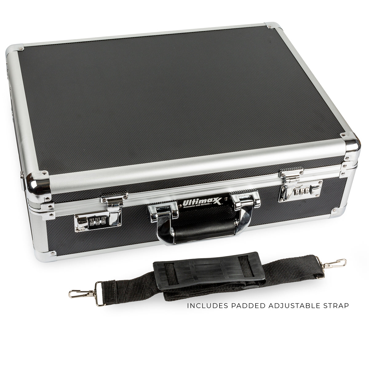 ULTIMAXX Hard Aluminum Case with Combo Lock