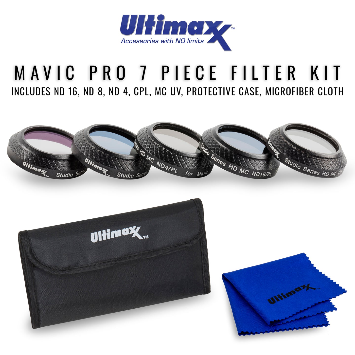 ULTIMAXX 7 PC FILTER KIT FOR DJI MAVIC PRO