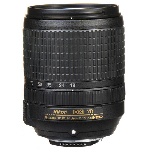 Nikon AF-S DX NIKKOR 18-140mm f/3.5-5.6G ED VR Zoom Lens White Box