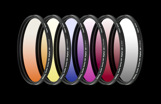 ULTIMAXX 6pc Gradual Color Filter Set 55mm