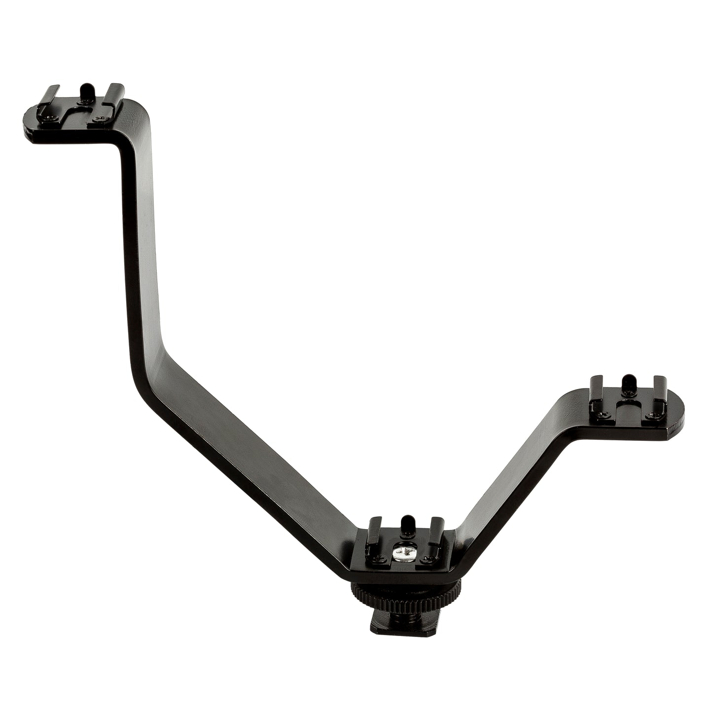 ULTIMAXX V Shaped Flash Bracket with 3 Cold Shoes