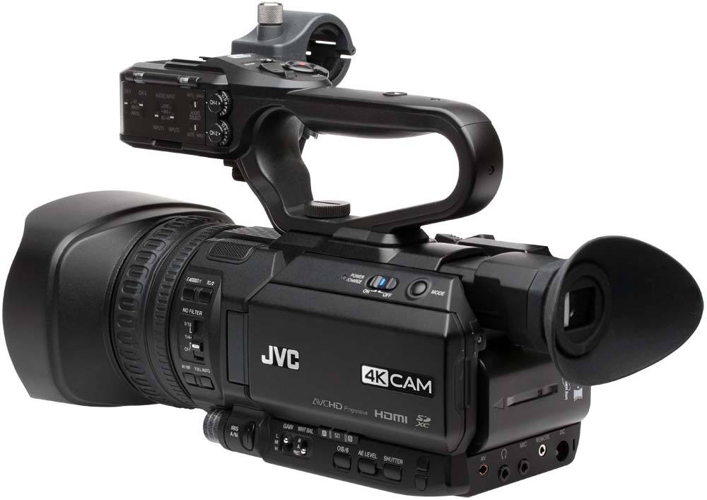 JVC GY-HM250HW UHD 4K Streaming Camcorder (House of Worship)