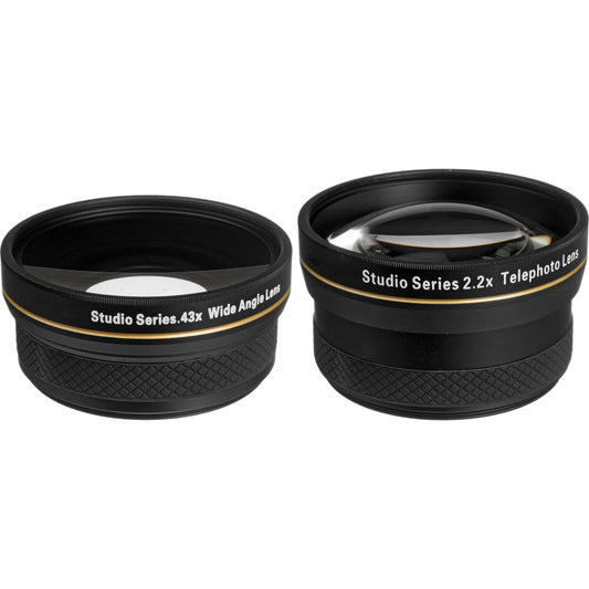 .43X WIDE ANGLE AND 2.2X TELEPHOTO KIT - 37MM