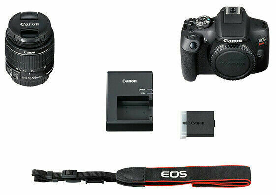 Canon EOS Rebel T7 DSLR Camera (Black) (Body Only)