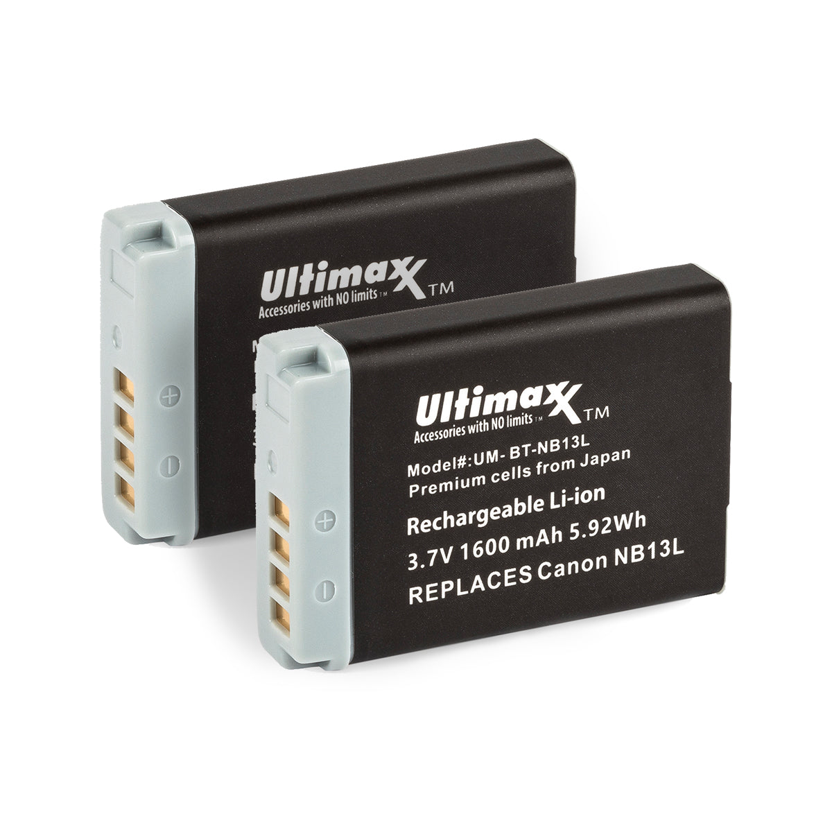 2x NB-13L Battery For Canon PowerShot SX620 SX720 SX740 HS G9X G7X Mark II