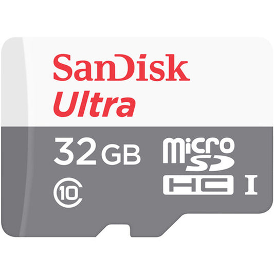 SanDisk Ultra microSD 32GB (SDHC UHS-I Class 10 100 MB/s) Memory Card [NO ADAPTER]
