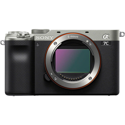 Sony Alpha a7C Mirrorless Digital Camera (Body Only, Silver) (KIT BOX)