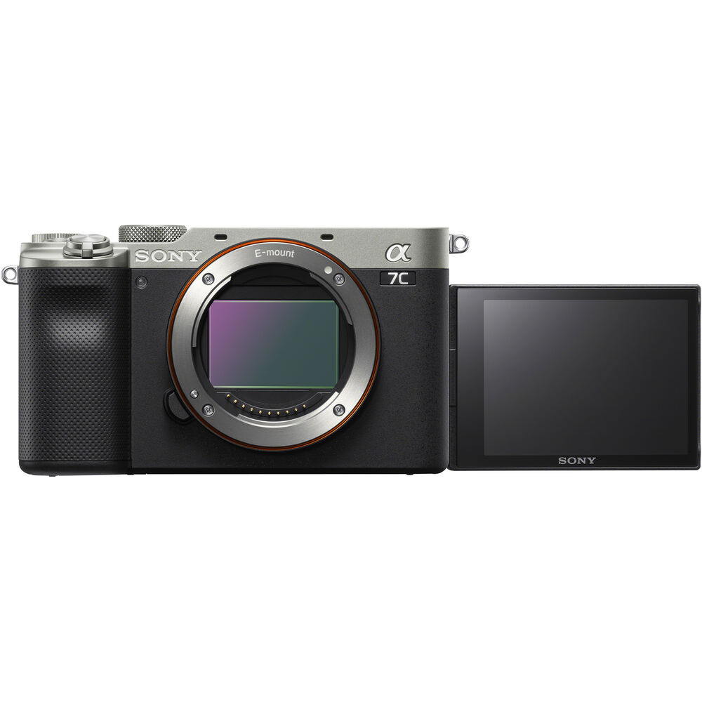 Sony Alpha a7C Mirrorless Digital Camera (Body Only, Silver) (KIT BOX)