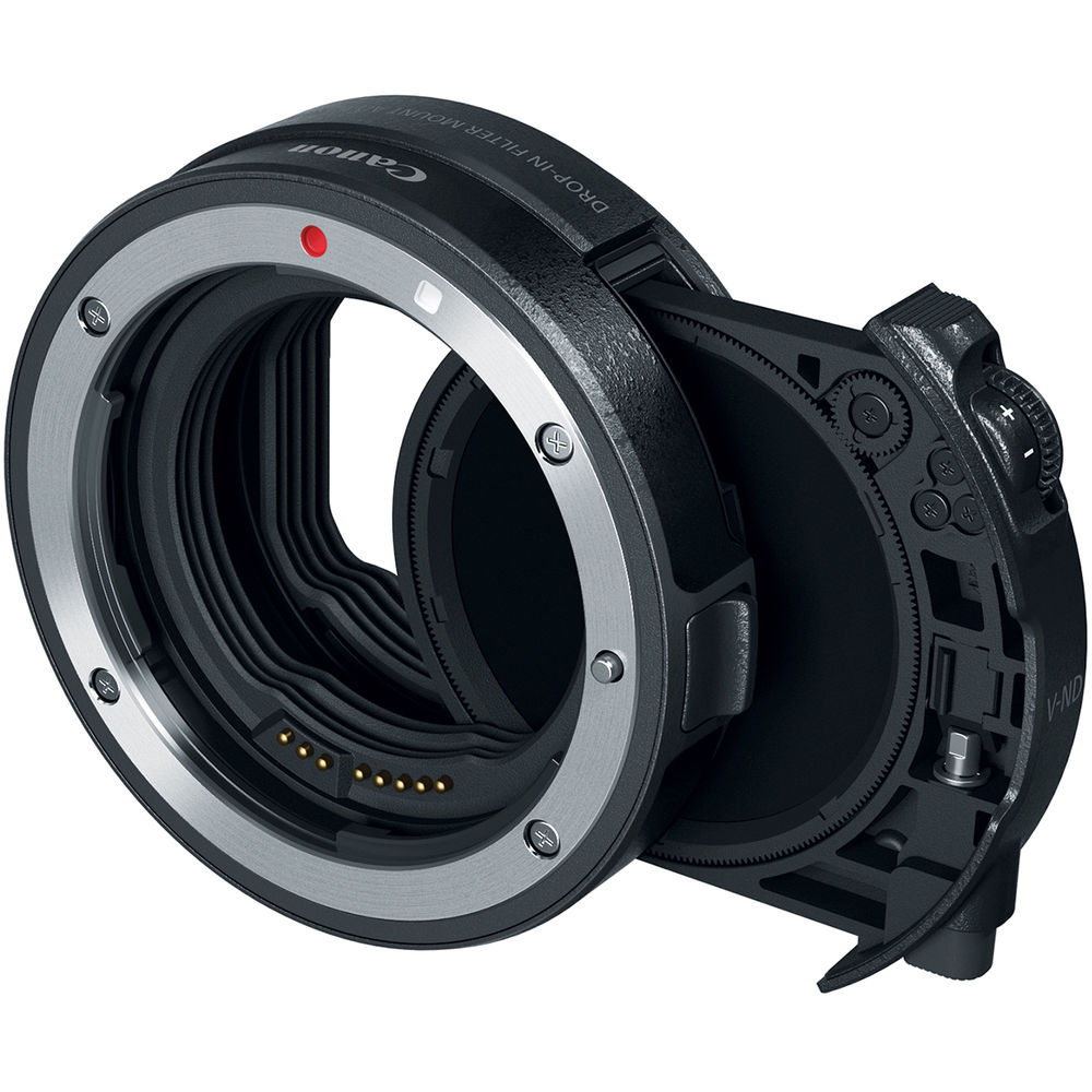 Canon Drop-In Filter Mount Adapter EF-EOS R with Variable ND Filter –