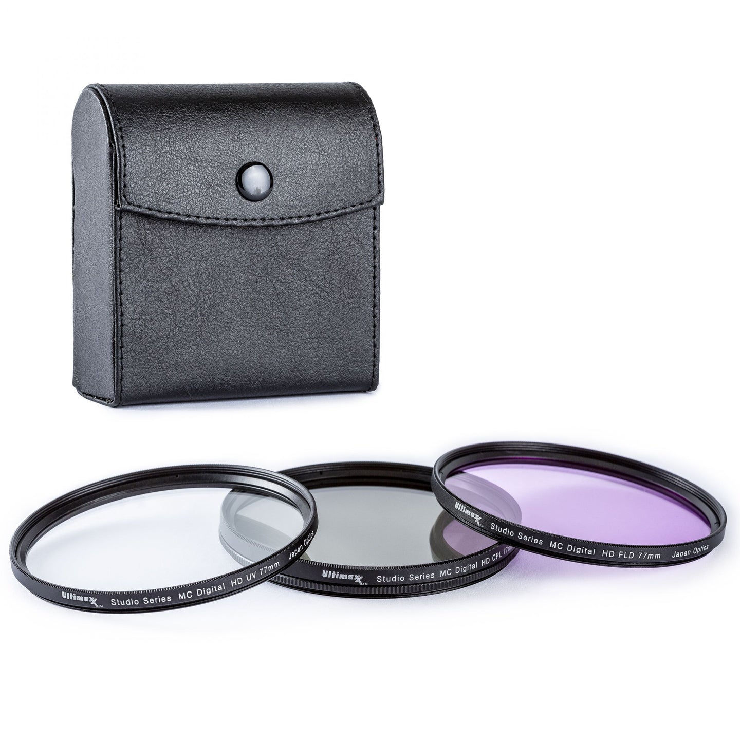 ULTIMAXX 3 Piece Multi Coated HD Filter Kit 86mm (UV, CPL, FLD)