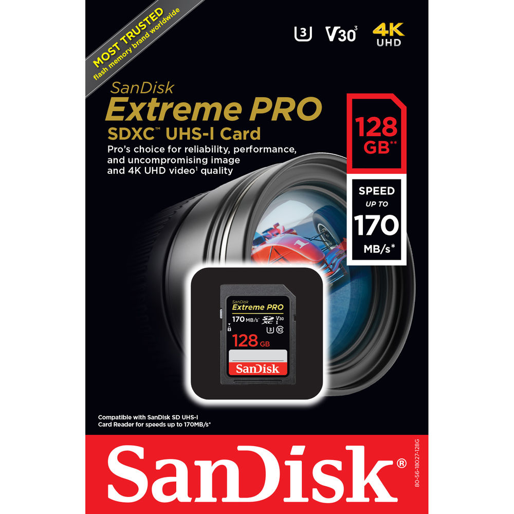 SanDisk 128GB Extreme PRO 170MB/s