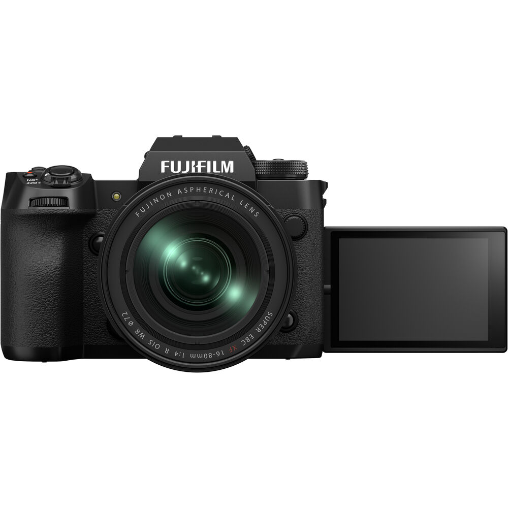 FUJIFILM X-H2 Mirrorless Camera with XF 16-80mm f/4 R OIS WR Lens