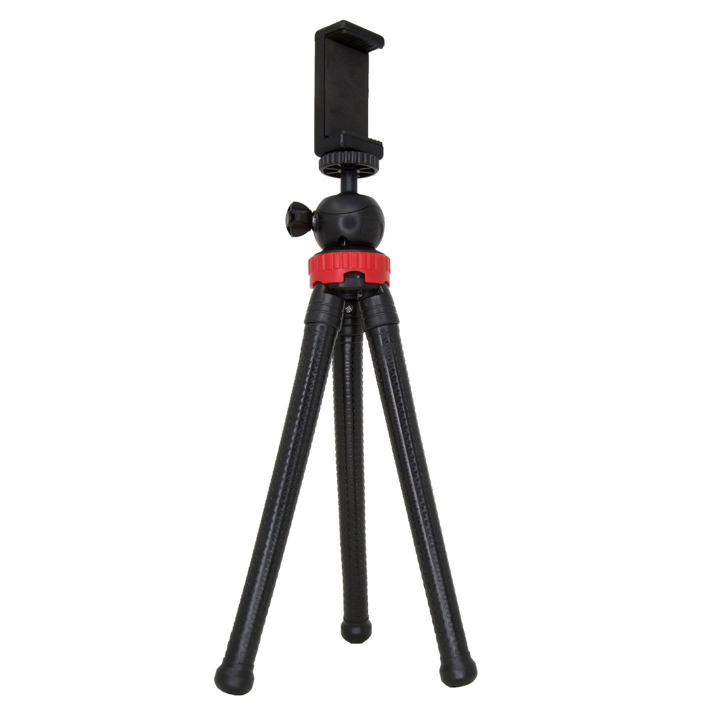 ULTIMAXX 12" FLEXIBLE TRIPOD WITH PHONE HOLDER