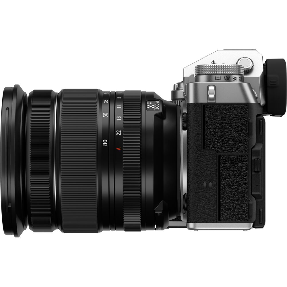 FUJIFILM X-T5 Mirrorless Camera with 16-80mm Lens (Silver)