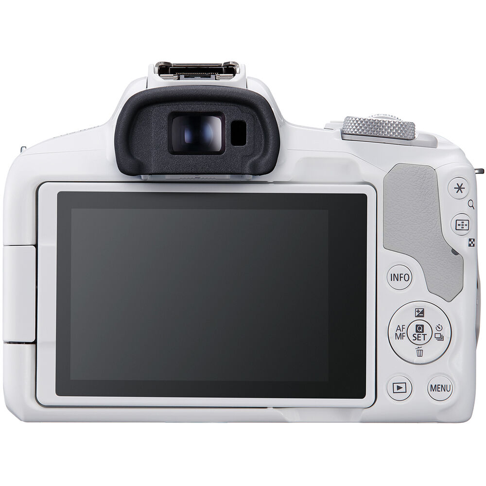 Canon EOS R50 Mirrorless Camera (Body, White)